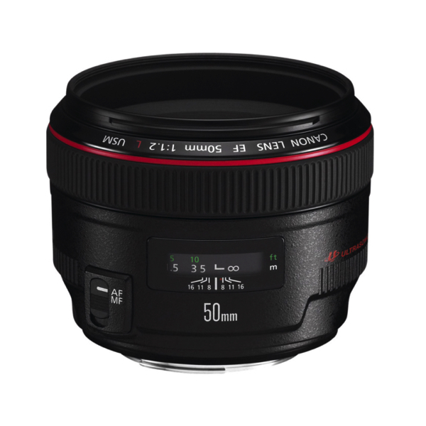 Canon EF 50mm USM F1.2L Lens - Soho Broadcast