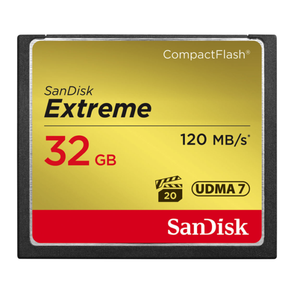 32GB Sandisk CF Memory Card (Compact Flash)