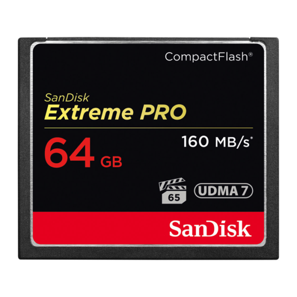 64GB Sandisk CF Extreme Pro Memory Card (Compact Flash)