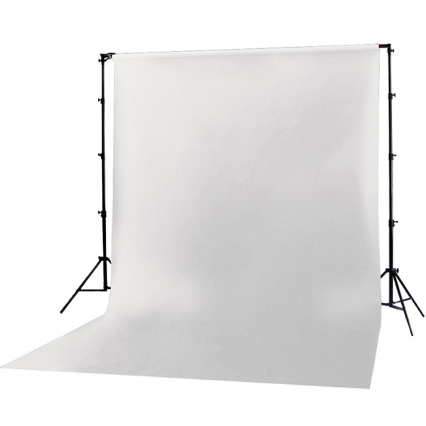 Backdrop Vinyl White Screen 2m x 3m With Goal Posts