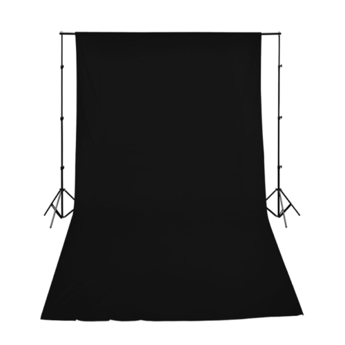 Backdrop Black Cloth Screen With Goal Posts (Various Sizes Available ...