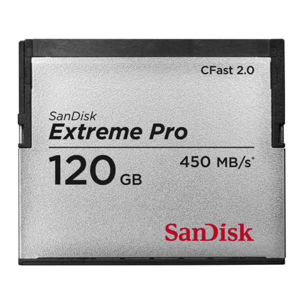 120GB Sandisk Extreme PRO CFast 2.0 Memory Card