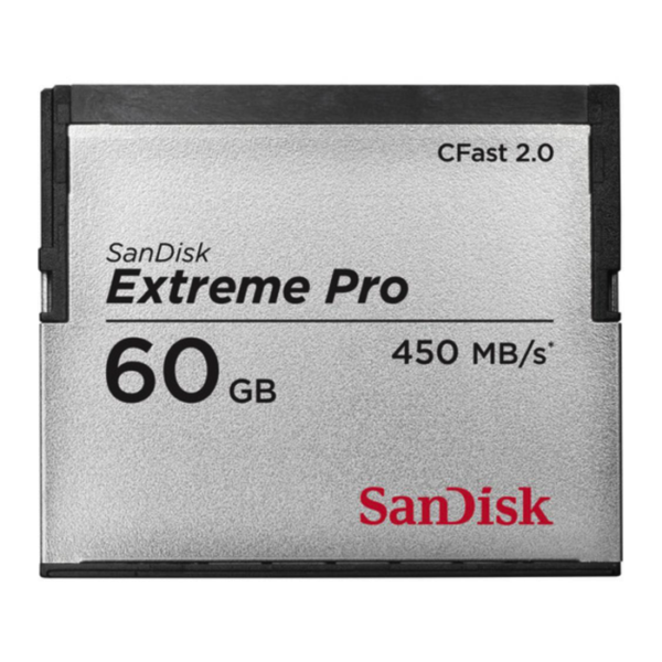 60GB Sandisk Extreme PRO CFast 2.0 Memory Card