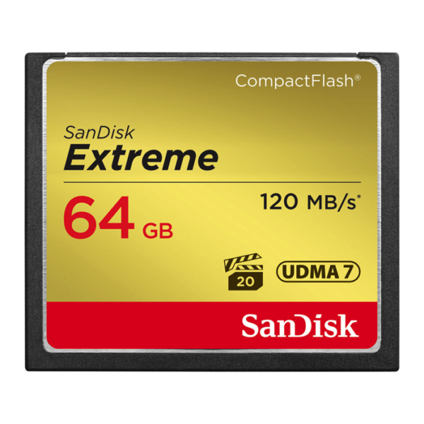 64GB Sandisk CF Memory Card (Compact Flash)