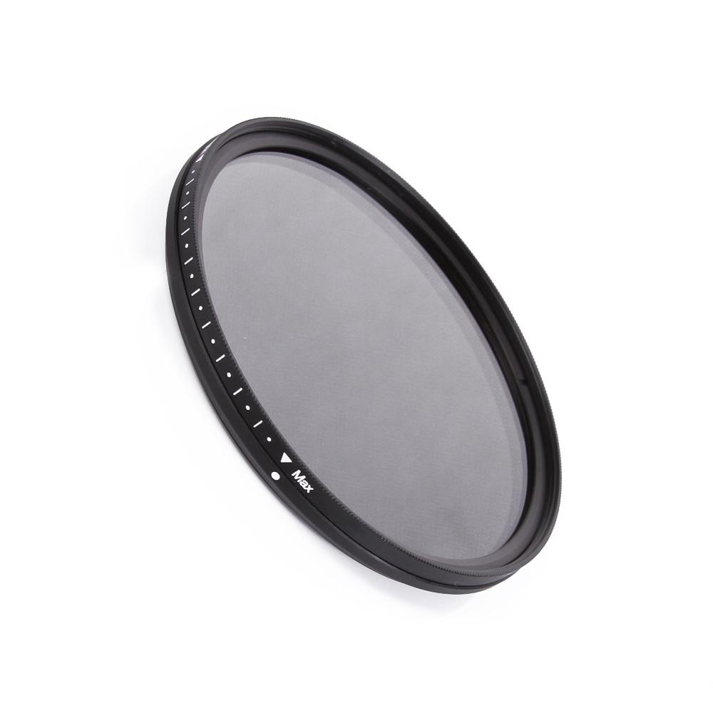 Variable ND Filter (Neutral Density) Sizes: 67mm, 72mm, 77mm OR 82mm 1 Variable ND Filter (Neutral Density) Sizes: 67mm, 72mm, 77mm OR 82mm